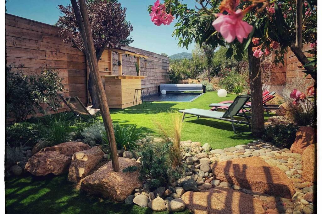Villa Vita, Piscine Privee Chauffee & Jacuzzi Privatif, 5Mn Des Plages Porto-Vecchio  Exteriör bild